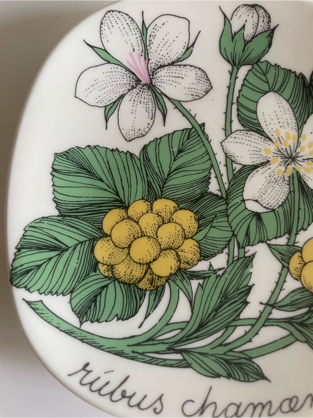 Arabia Finland Botanical Floral Trinket Dish - Picture 12 of 12